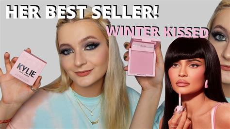 kylie jenner blush winter kissed.